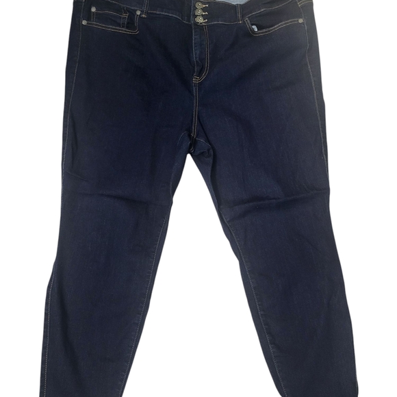 Torrid Dark Blue Denim Jegging - Picture 1 of 2